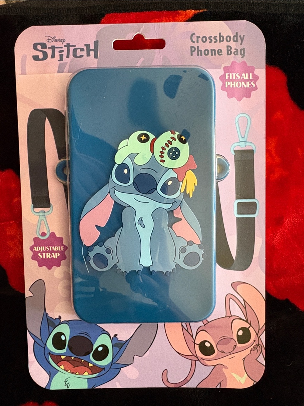 Disney Stitch Blue Phone CrossBag
